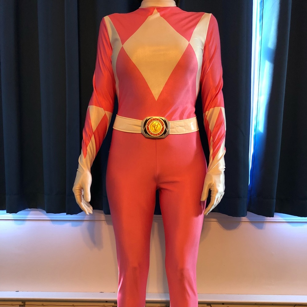 Pink power ranger costume